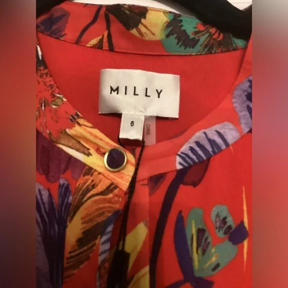 MILLY Lorain Wildflower Dress - Picture 3 of 5